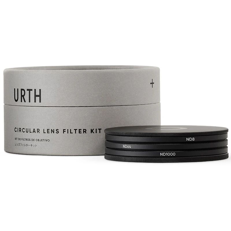 Urth 82mm Nd Selects Filter Kit Plus+ with ND8, ND64 and ND1000 Filters