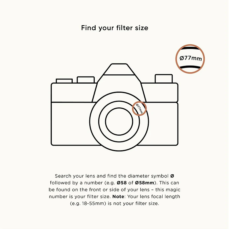 Urth 77mm Essentials Filters Kit Plus+ with Uv, Cpl, ND8 and ND1000 Filters