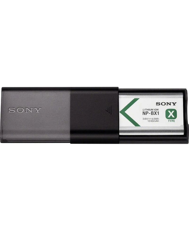 Sony Acc-trdcx Travel Dc Charger Kit, with Sony Np-BX1 Battery and Charger