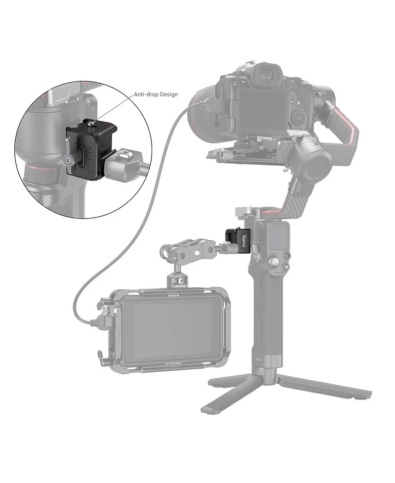 SmallRig Nato Clamp Accessory Mount for Dji Rs 2 / Rsc 2 / Rs 3 / Rs 3 Pro / Rs 3 Mini / Rs 4 / Rs 4 Pro Gimbals