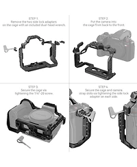 SmallRig Black Mamba Full Camera Cage for Panasonic Lumix S5II/S5IIX