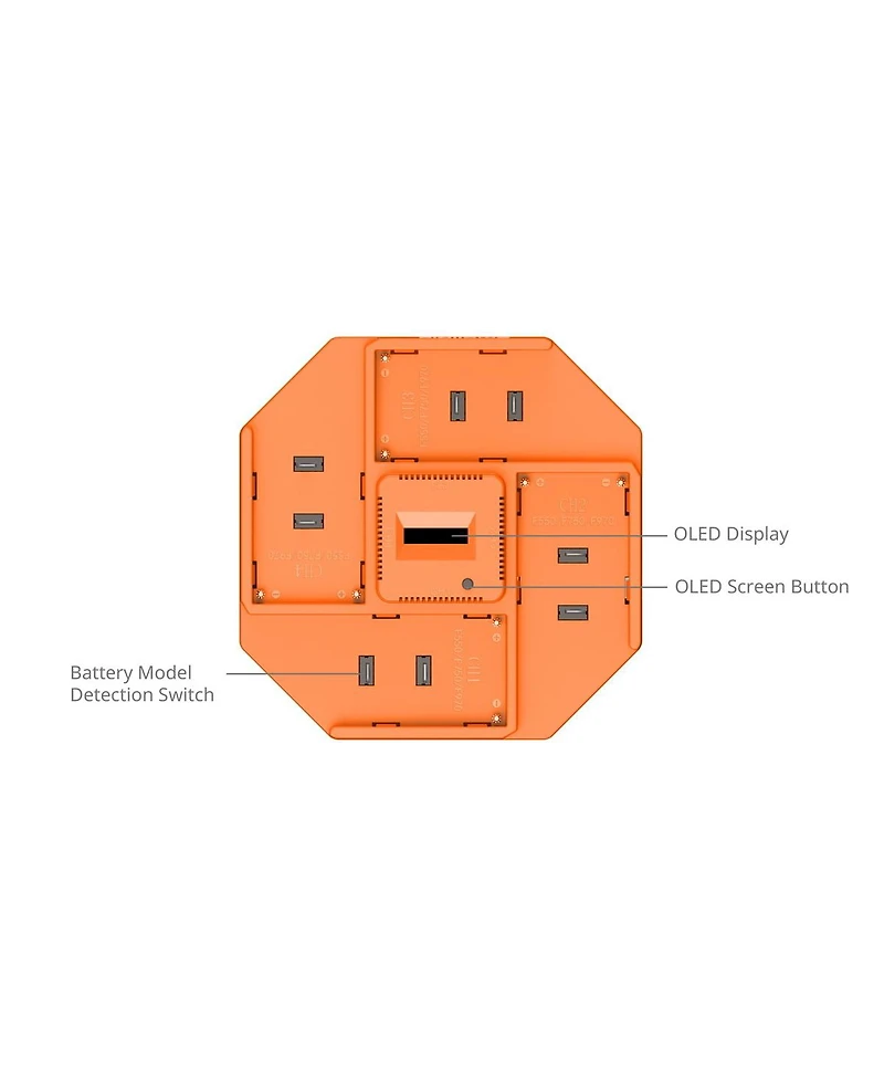 SmallRig Np-f 4-Channel Camera Battery Charger