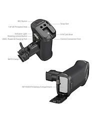 SmallRig SmallRig Rotating Side Handle with Trigger Rec for Selected Canon / Blackmagic Design Cameras