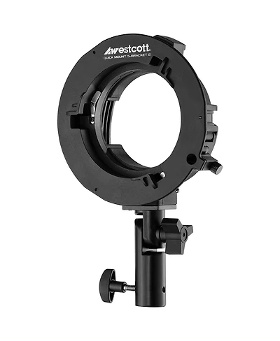 Westcott Quick-Mount S-Bracket 2 for Bowens Mount