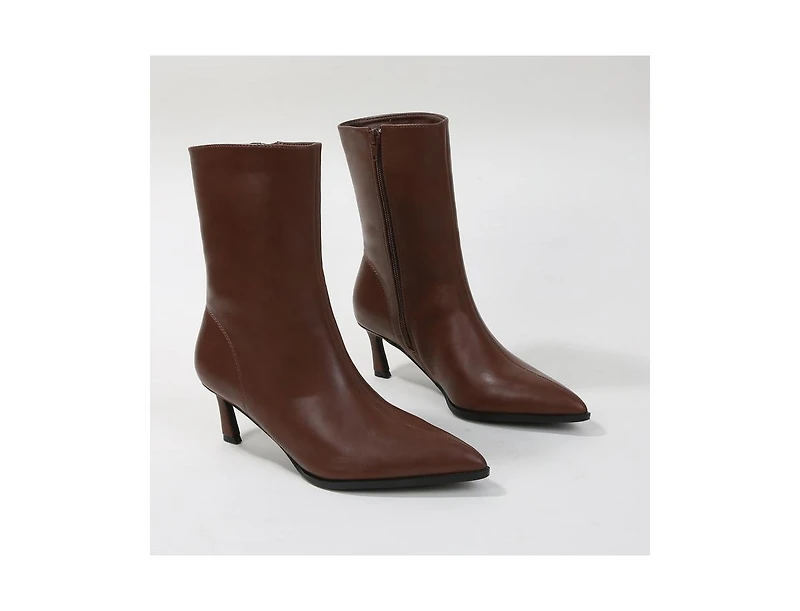 Berness Toby Kitten Heel Mid-Calf Boots