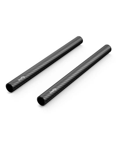 SmallRig 15mm Carbon Fiber Rod, 8", 2-Pack