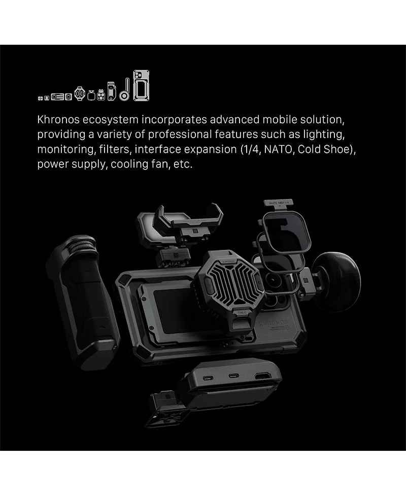 Tilta Tilta Khronos Universal Ssd Holder, Space Gray