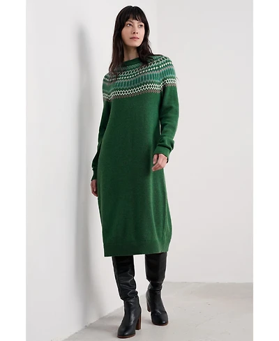 Seasalt Cornwall Women's Bird Ring Long Sleeve Dress