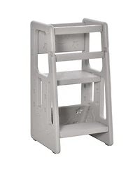 Flynama Adjustable Toddler Tower with Anti-Slip Mat - 3 Height Settings