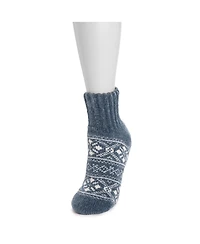 Muk Luks Women's Chenille Cabin Socks