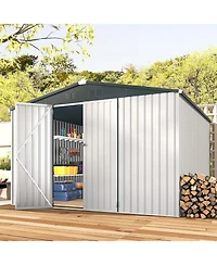 Aecojoy 10'x10' Outdoor Storage Shed