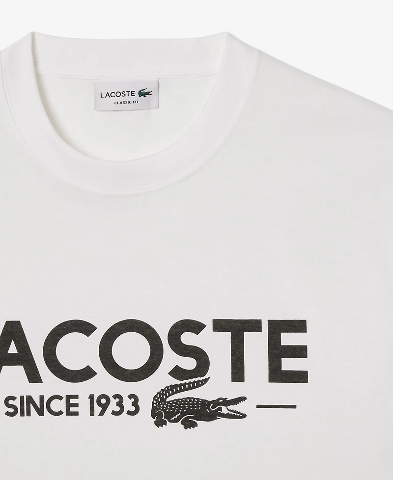 Lacoste Men's Classic-Fit Logo Graphic T-Shirt