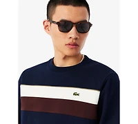 Lacoste Men's Colorblock Crewneck Sweatshirt