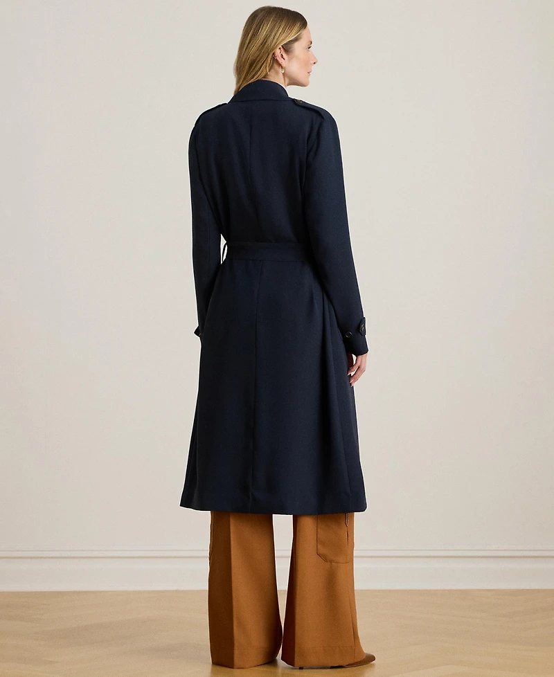 Lauren Ralph Women's Double-Faced Wrap Coat