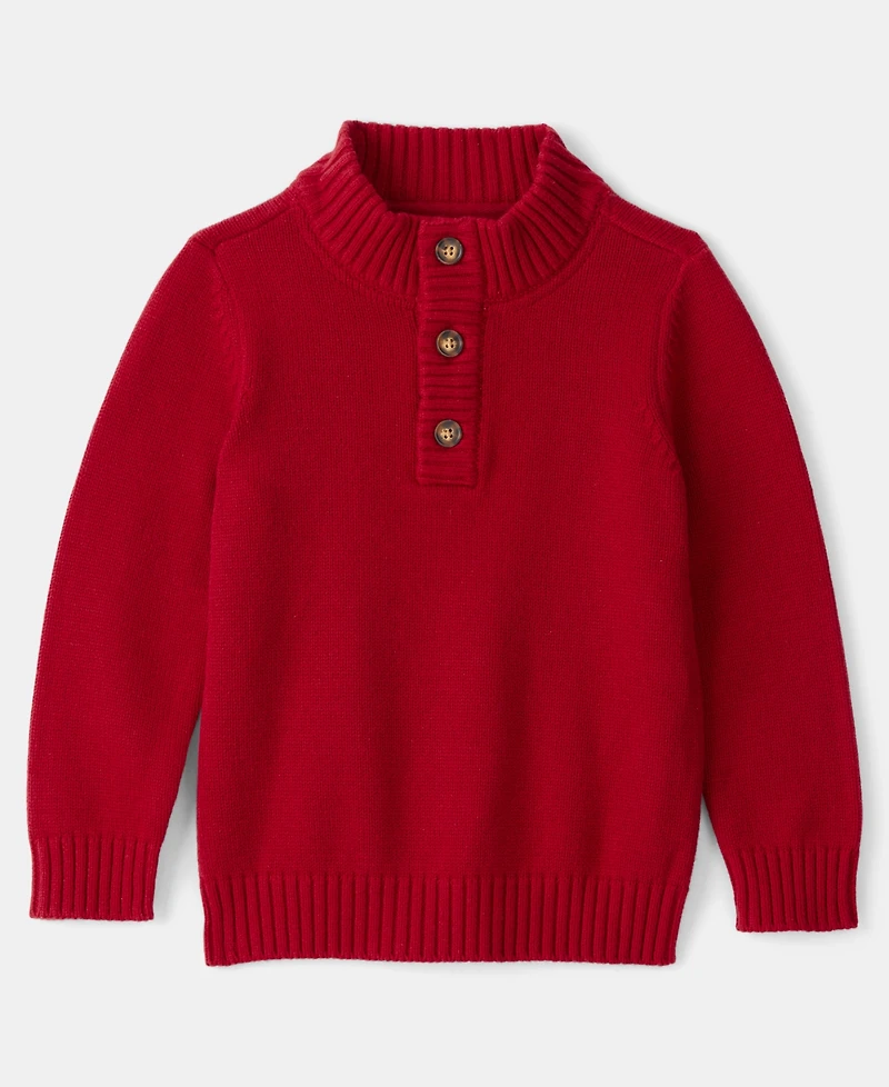 Carter's Toddler Boys Pull-On Crewneck Sweater