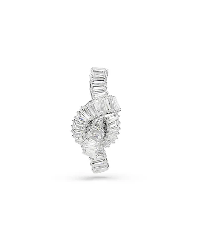 Swarovski Matrix Rhodium Plated Tack Pin