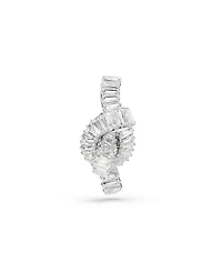 Swarovski Matrix Rhodium Plated Tack Pin