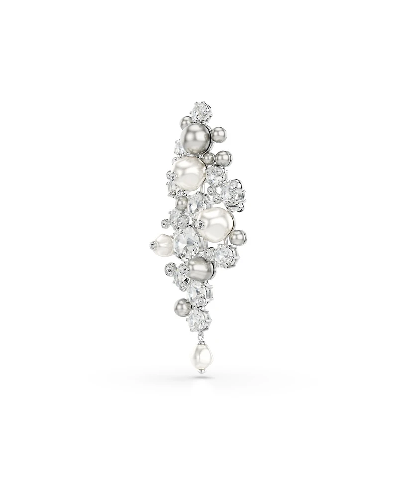 Swarovski Constella Rhodium Plated Brooch
