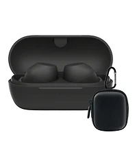 Sony Truly Wireless Noise-Canceling Earbuds (Black) Bundle with Case