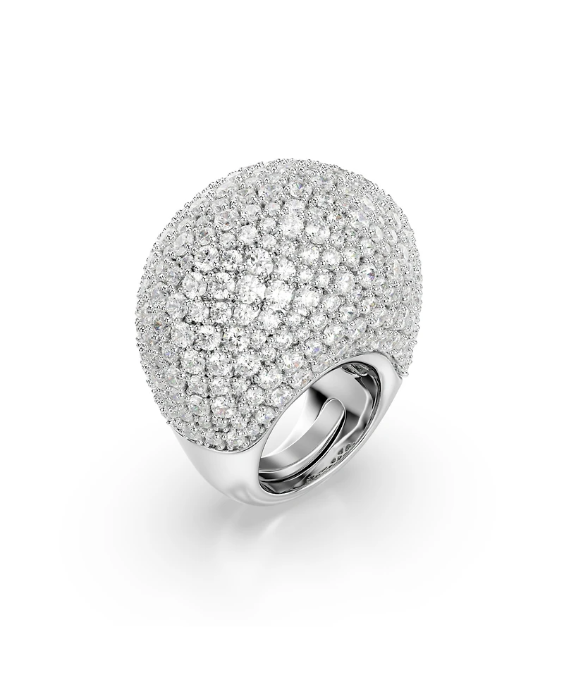 Swarovski Sublima Cocktail White Rhodium Plated Ring
