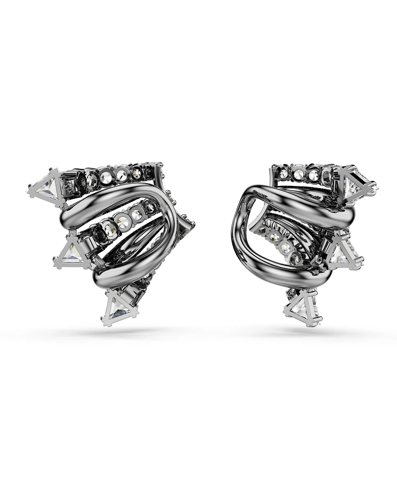 Swarovski Sublima Ruthenium Plated Ear Cuffs