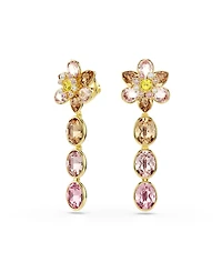 Swarovski Idyllia Gold-Tone Plated Drop Earrings