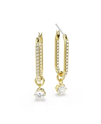 Swarovski Constella Gold-Tone Plated Drop Earrings