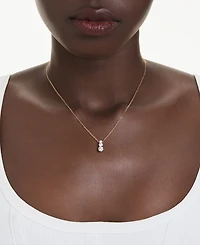 Swarovski Stilla Attract Gold-Tone Plated Pendant Necklace