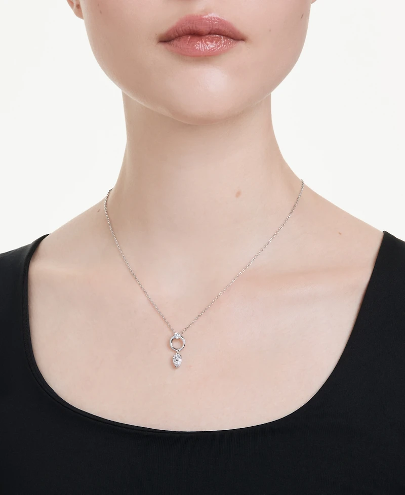 Swarovski Mesmera Rhodium Plated Pendant Necklace