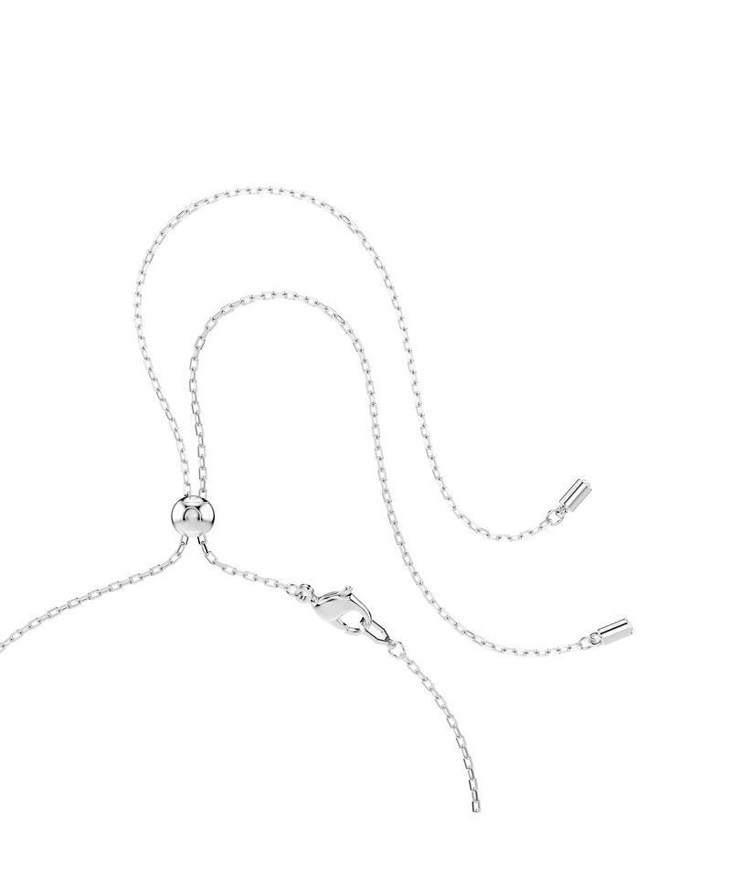 Swarovski Magic Rhodium Plated Brooch and Pendant Necklace