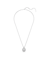 Swarovski Sublima Rhodium Plated Pendant Necklace