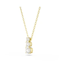 Swarovski Stilla Attract Gold-Tone Plated Pendant Necklace