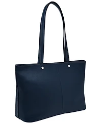 Fossil Jessie Leather Top Zip Tote Bag