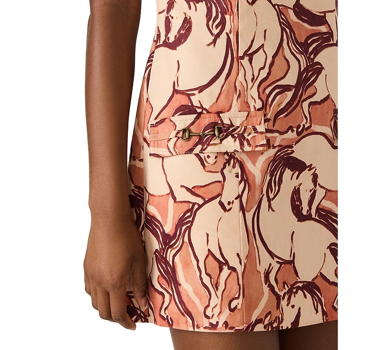Steve Madden Women's Averi Printed Mini Dress
