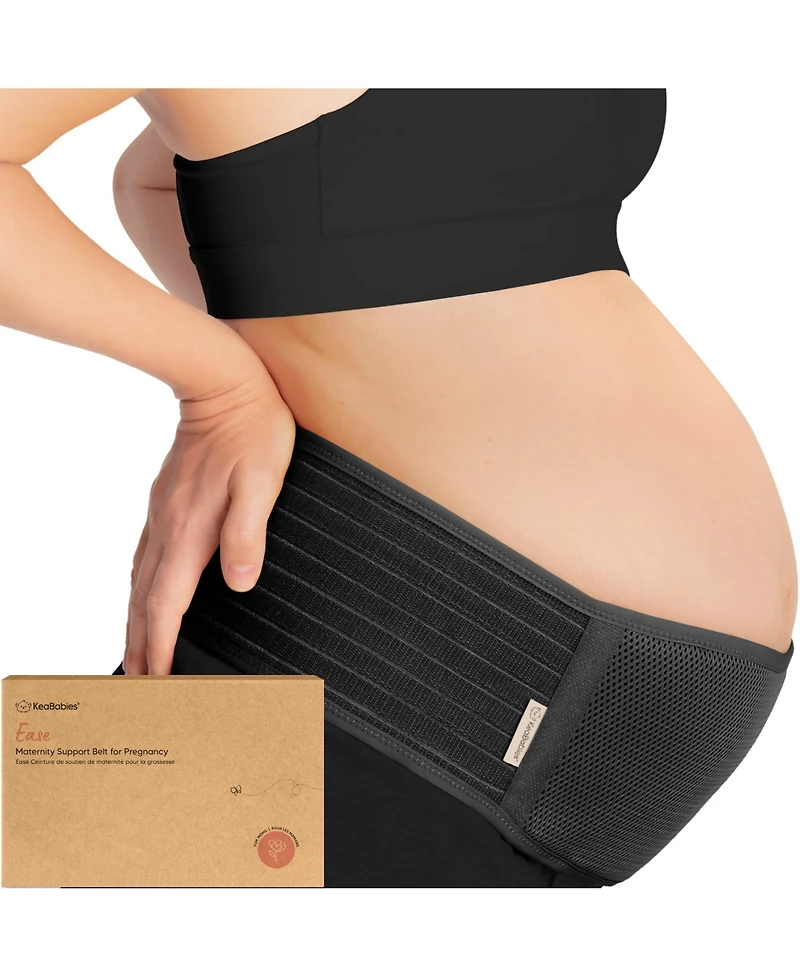 KeaBabies Maternity Belly Band for Pregnancy, Soft & Breathable Pregnancy Support Belt