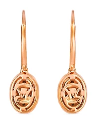 Le Vian Nude and Chocolate Diamond Drop Earrings (0.49 ct. t.w.) in 14K Strawberry Gold