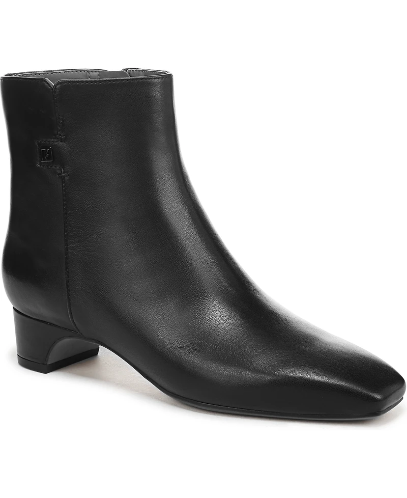 Franco Sarto Women's Luella Square Toe Zip Ankle Boots