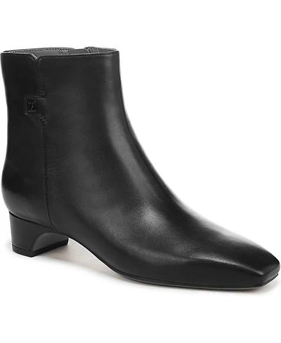 Franco Sarto Women's Luella Square Toe Zip Ankle Boots