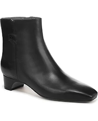 Franco Sarto Women's Luella Square Toe Zip Ankle Boots