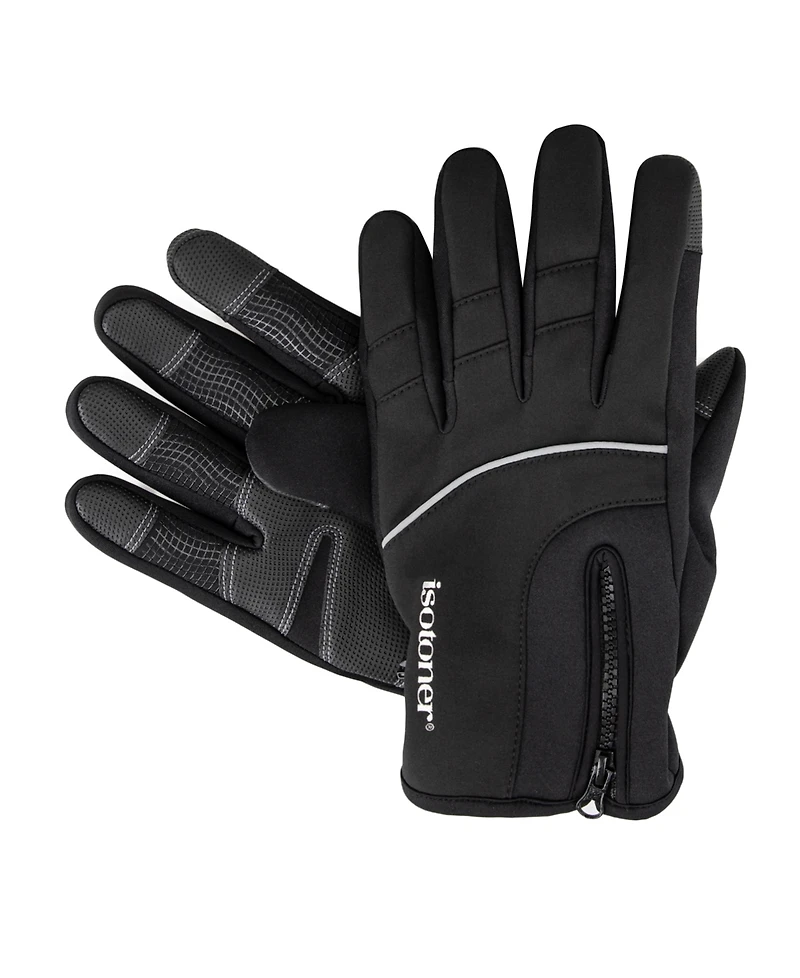 Isotoner Signature Men's Water-Repellent Gloves