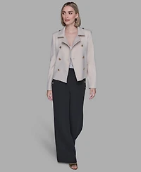 Karl Lagerfeld Paris Women's Long Sleeves Blazer