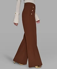 Karl Lagerfeld Paris Women's Wide Leg Pants