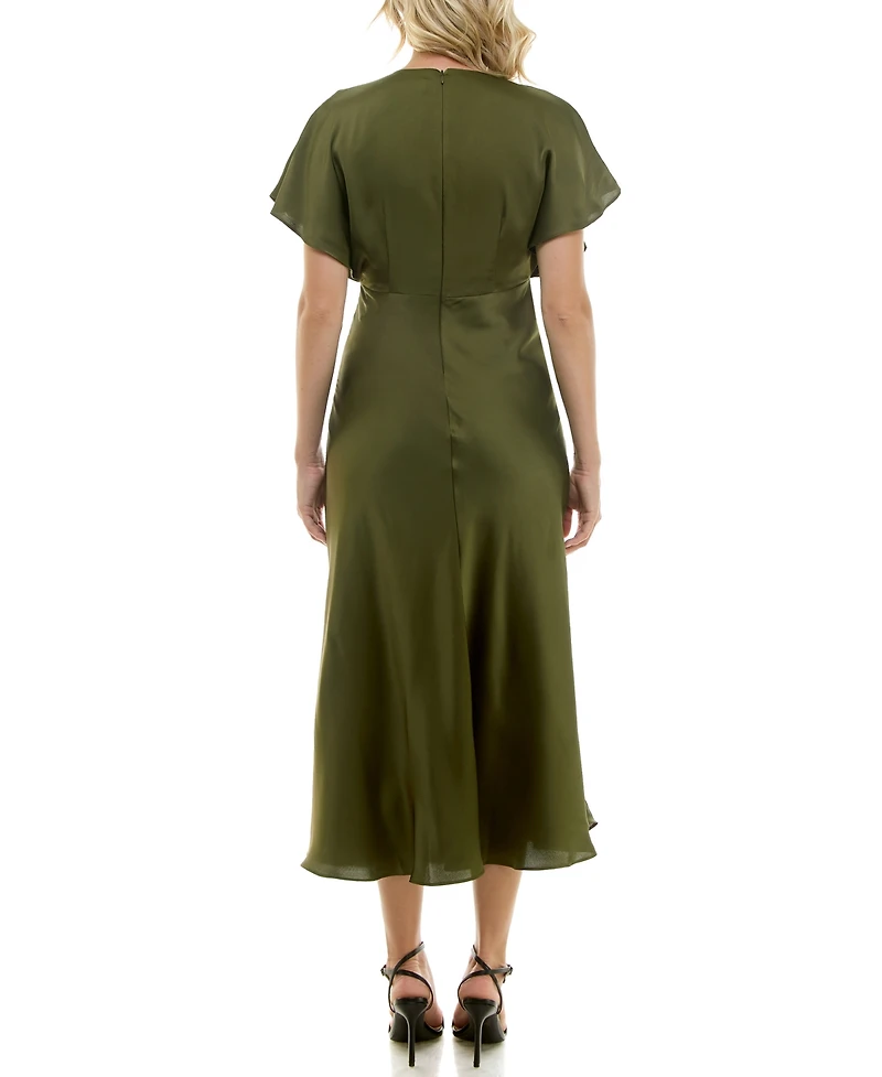 Taylor Women's Dolman Sleeve A-Line Dress