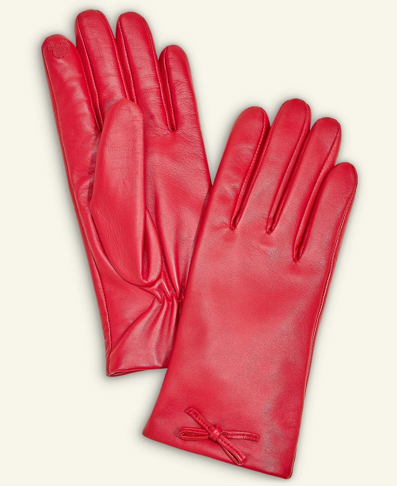 Disney | Macy's Minnie Mouse Leather Gloves, Exclusive