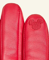 Disney | Macy's Minnie Mouse Leather Gloves, Exclusive