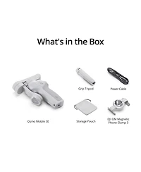 Dji Osmo Mobile Se Compact Foldable Magnetic Quick-Release Smartphone Gimbal