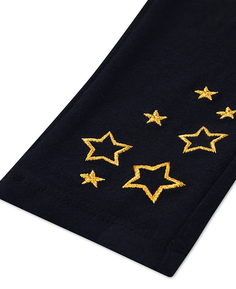 Levi's Toddler Girls 2-Piece Sherpa Crewneck Top and Leggings Set