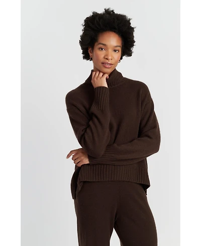 Chinti & Parker Women's Pure Cashmere Relaxed Rollneck Sweater