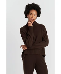 Chinti & Parker Women's Pure Cashmere Relaxed Rollneck Sweater