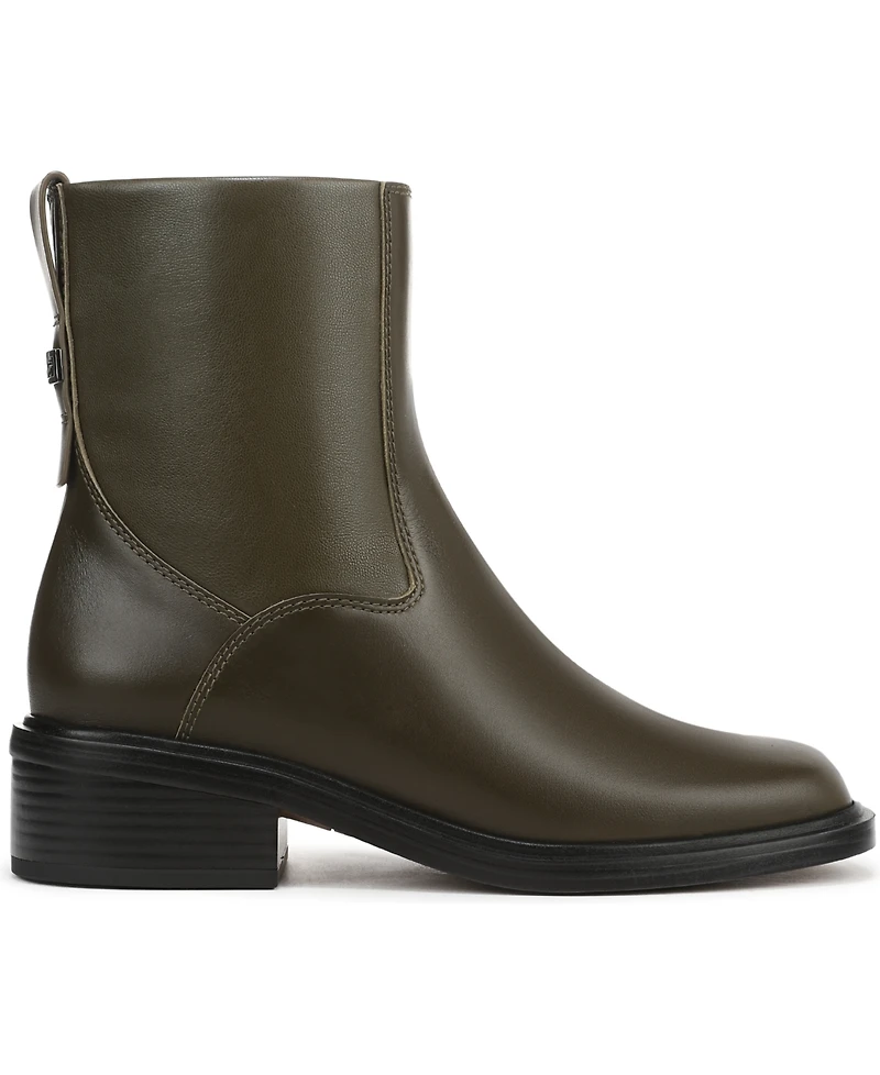 Franco Sarto Women's Gracely Block Heel Zip Short Boots